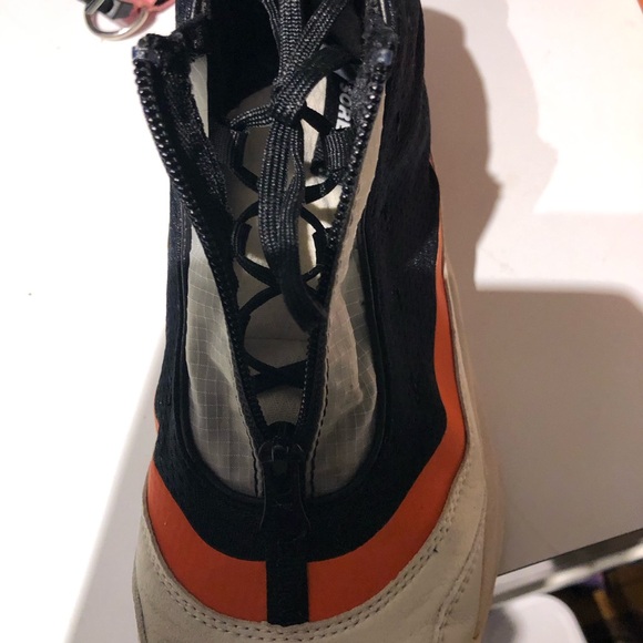 Sorel Women's ONA 718 Mid Zip Up Sneaker OrangeBlack Jet ankle bootie women’s 10 - Picture 7 of 7